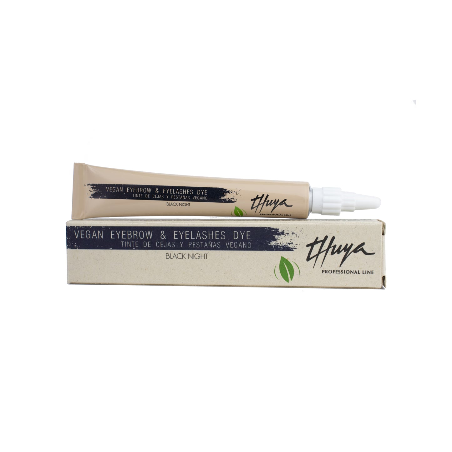 Thuya Vegan Tint in shade Black Night against white background
