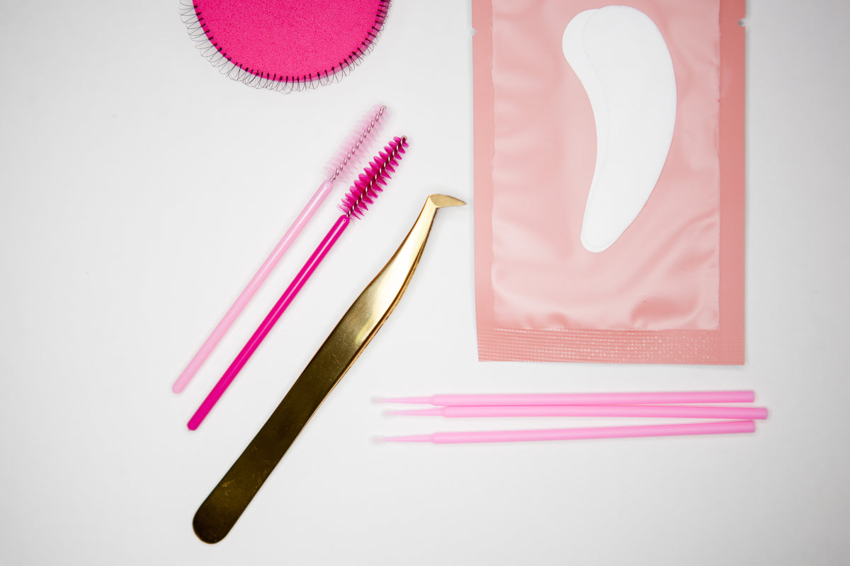 Lash Extension supplies, tools, eye lashes, glue, and tweezers for lash tech. Cartel Lash
