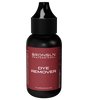 A bottle of Bronslun Professional Dye Remover, featuring a black plastic bottle and cap with a dark red label, set against a plain white background.
