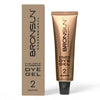 Bronsun Professional eyelash and eyebrow dye gel in Graphite with packaging on a white background