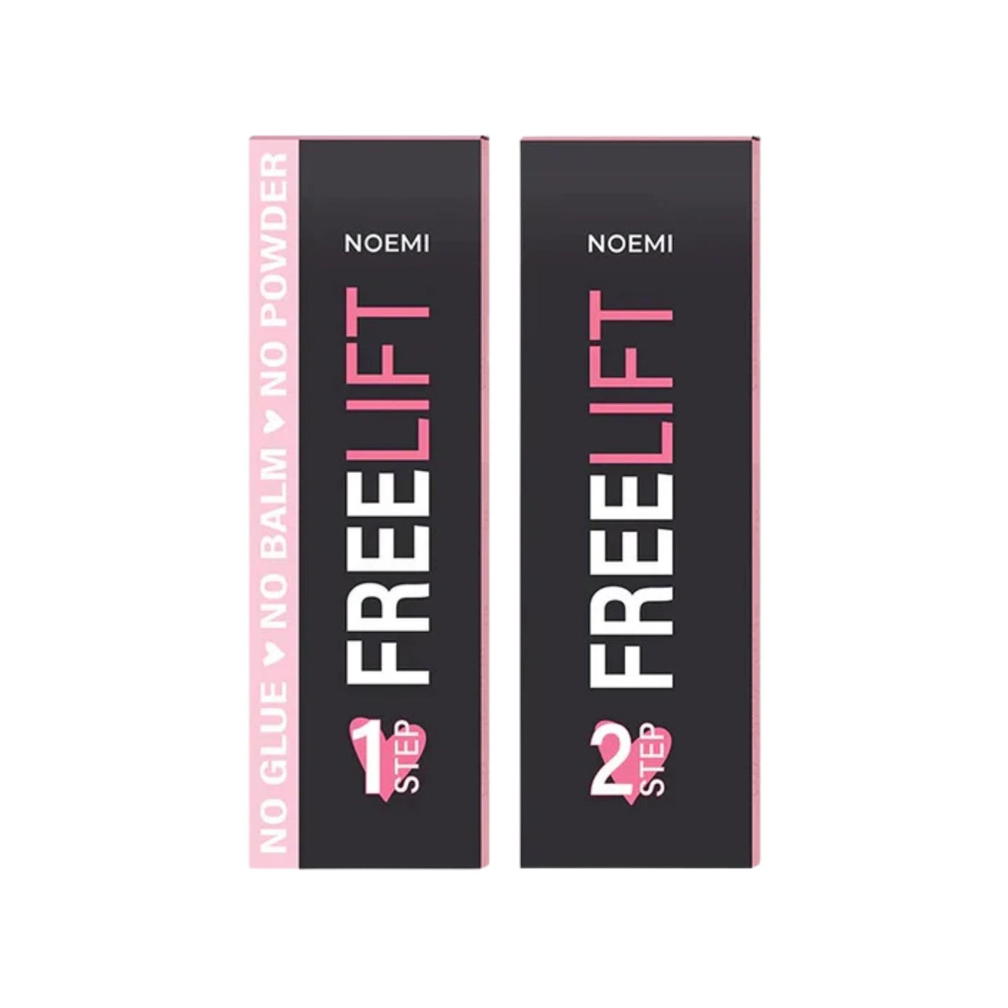 Two Noemi Freelift products on a white background