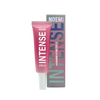A pink tube of NOEMI Intense Lash & Brow Step 1.5 next to its matching gradient packaging box, set against a plain white background.