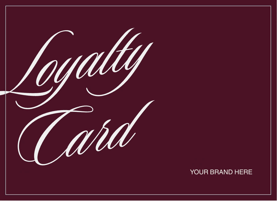 Loyalty Card & Google Review Card Template