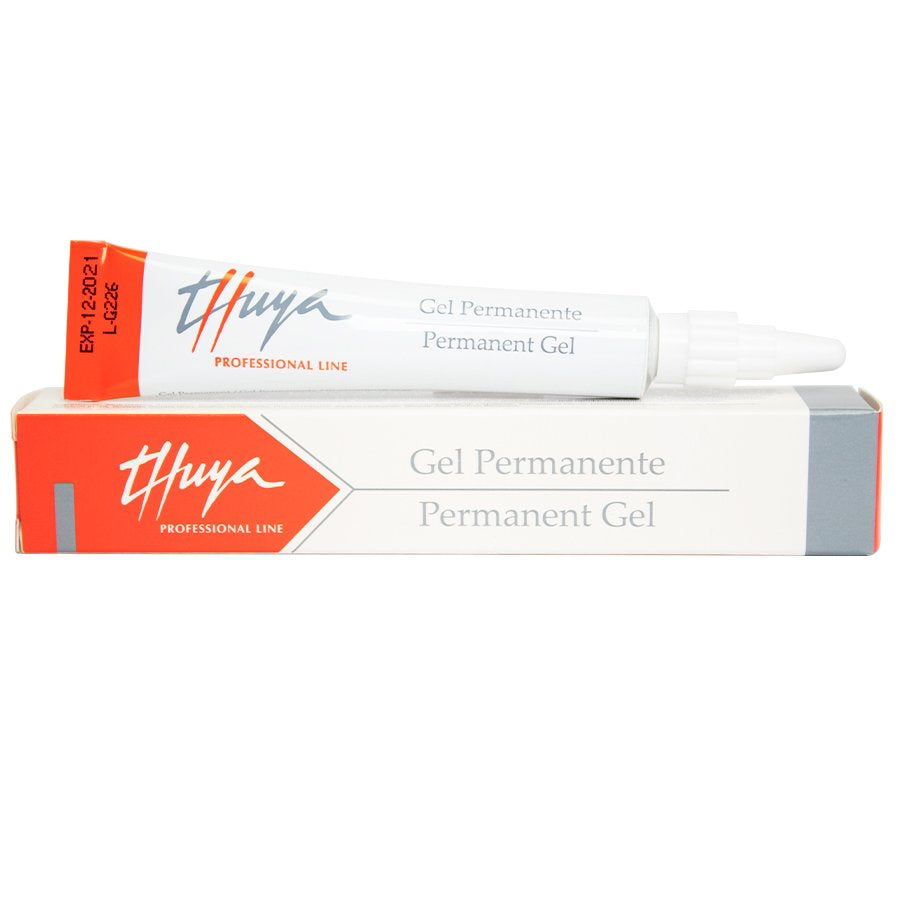 Thuya Permanent Gel with packaging on a white background