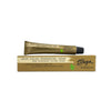 Thuya Vegan Eyelash Regenerating Cream with argan, castor and olive oils in gold tube with product box