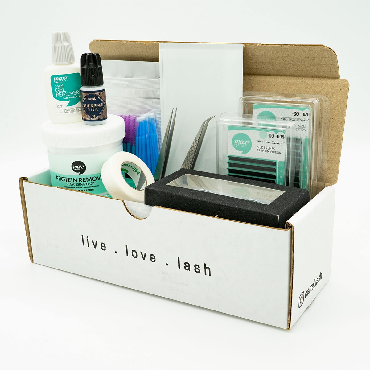 The Best Eyelash Extension Training Kit for Beginners | Cartel Lash ...